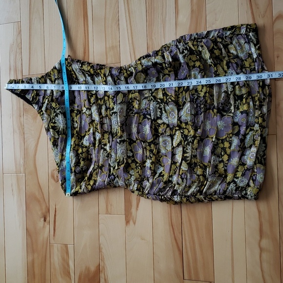 ZARA Floral print chiffon dress - Picture 8 of 12